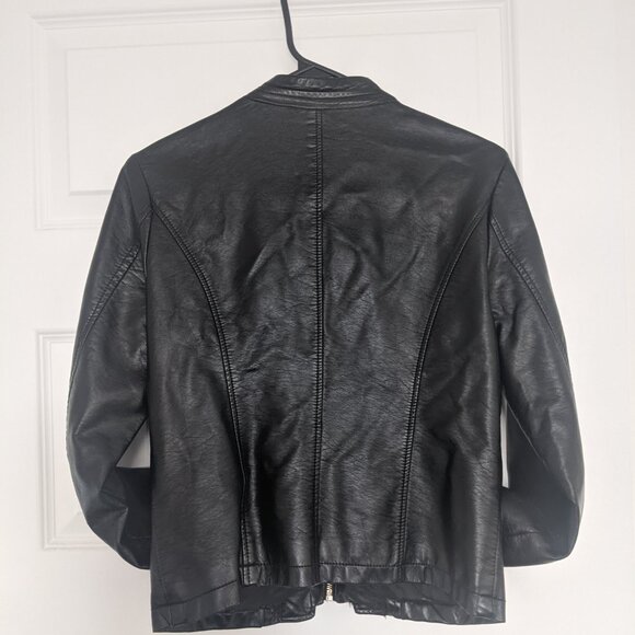 Vegan leather jacket - Picture 3 of 5